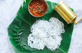 Kerala special Aaapam & Kadalai Curry and coconut Milk