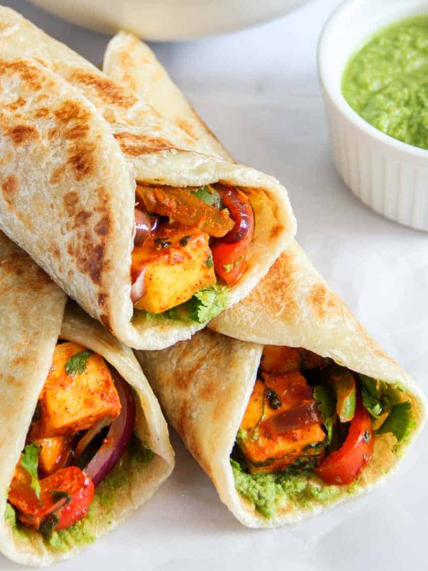 Mix Veg Paneer Shawarma